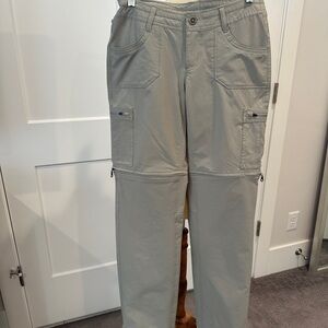 Kuhl Recco Gray Trousers with Straight Leg Design